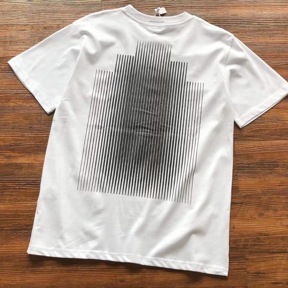 Cavermpt White Short Sleeve City Skyscraper Print T-Shirt - Picture 8 of 11